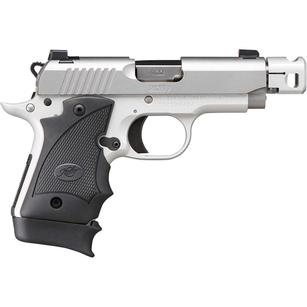 Kimber Micro 9 Stainless MC Pistol 9mm 3.45 in. Stainless Steel 7 rd.-img-0