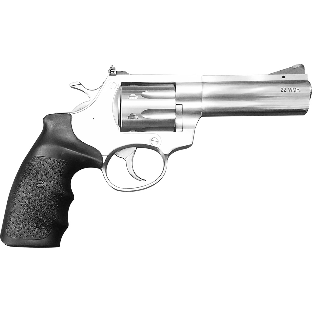 Rock Island AL22M Standard  22 mag 4 in. Stainless Rubber Grip 8 rd.-img-0
