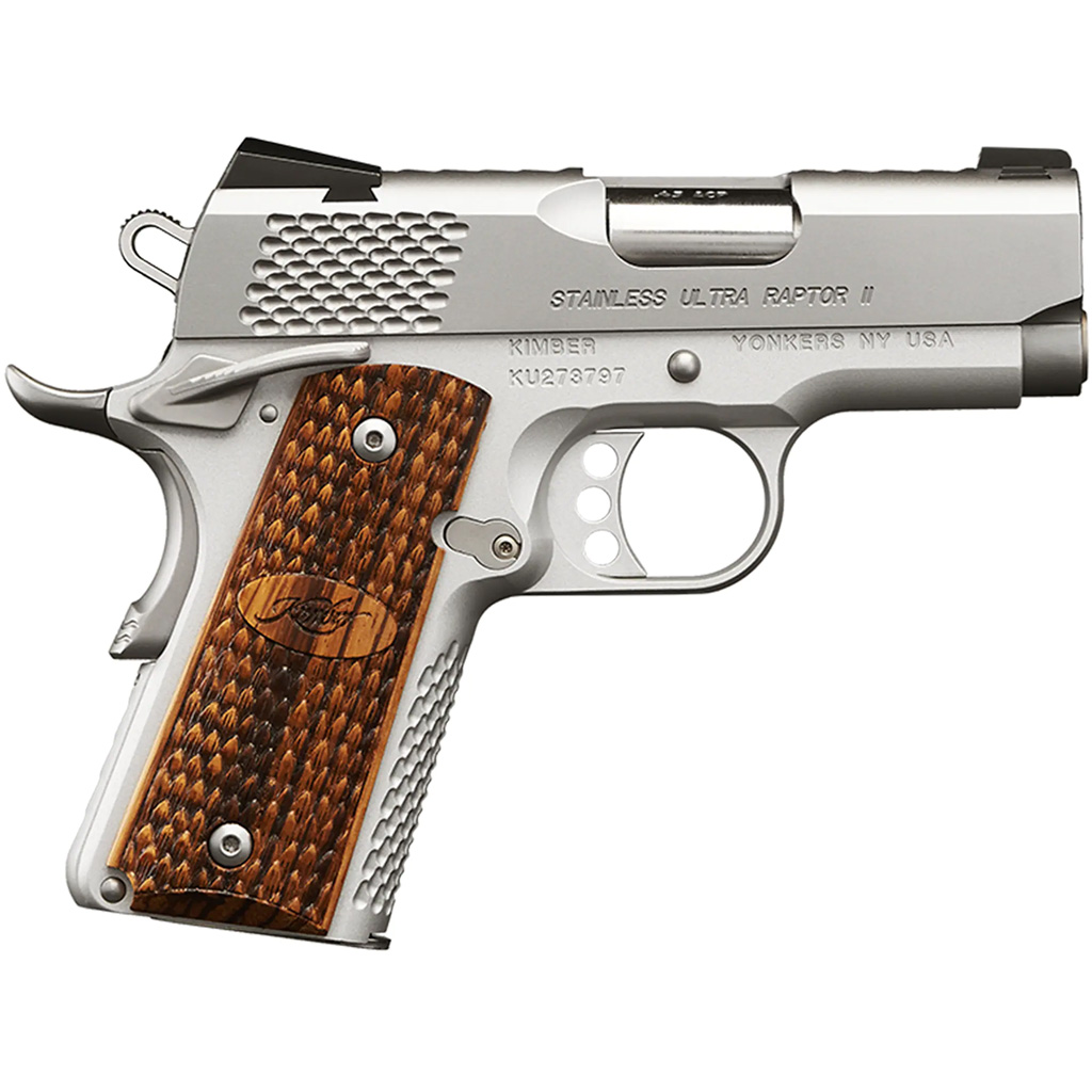 Kimber Stainless Raptor II Pistol 9mm 5 in. Satin Silver 9 rd.-img-0