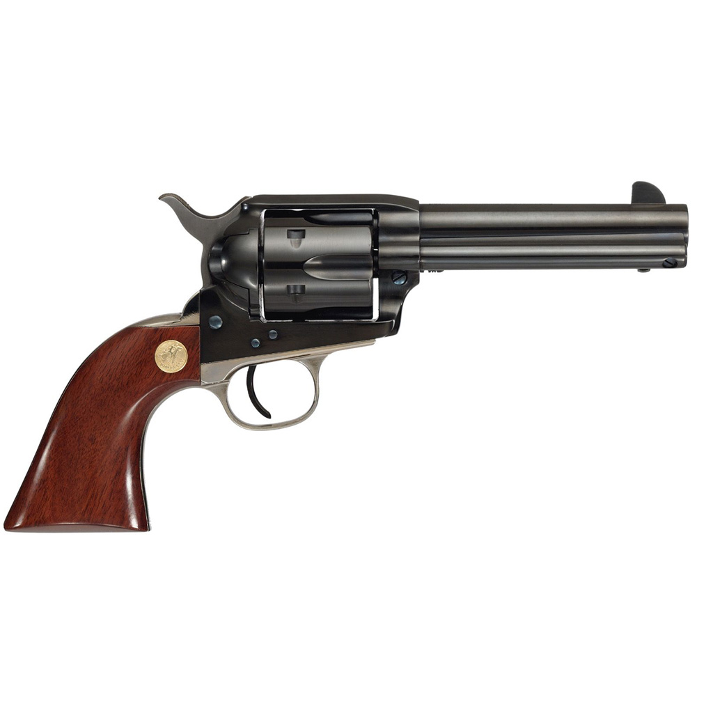 Cimarron Pistoleer Revolver 357 mag 4.75 in Nickel 6 Shot-img-0