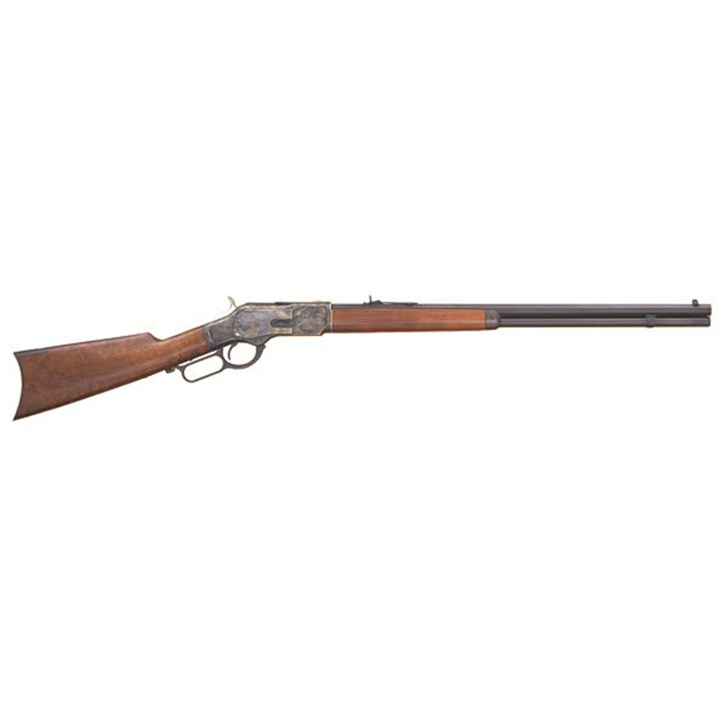 Cimarron 1873 Sporting Rifle 45 Long Colt 24.25 in. Walnut Case Hardened-img-0