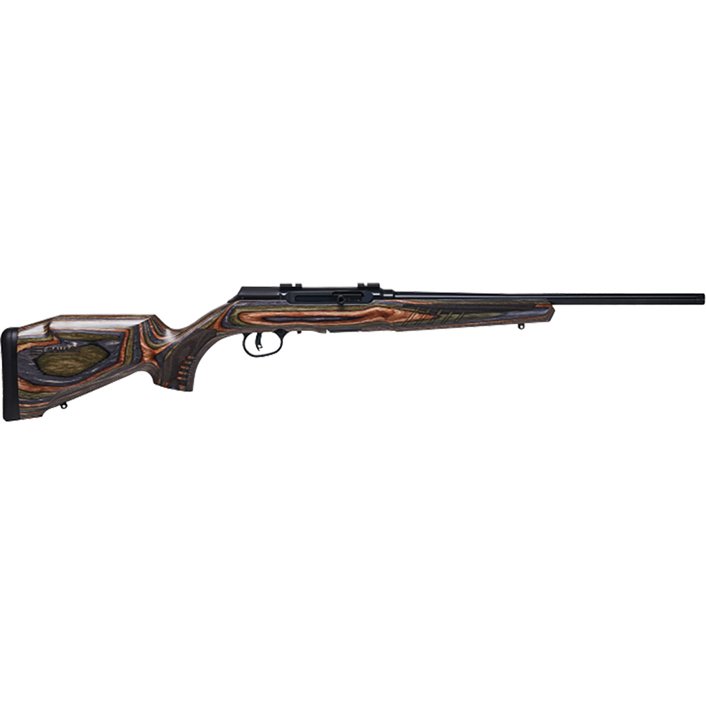 Savage A22 BNS-SR Rifle 22 LR 18 in. Forest Green Wood Laminate RH-img-0