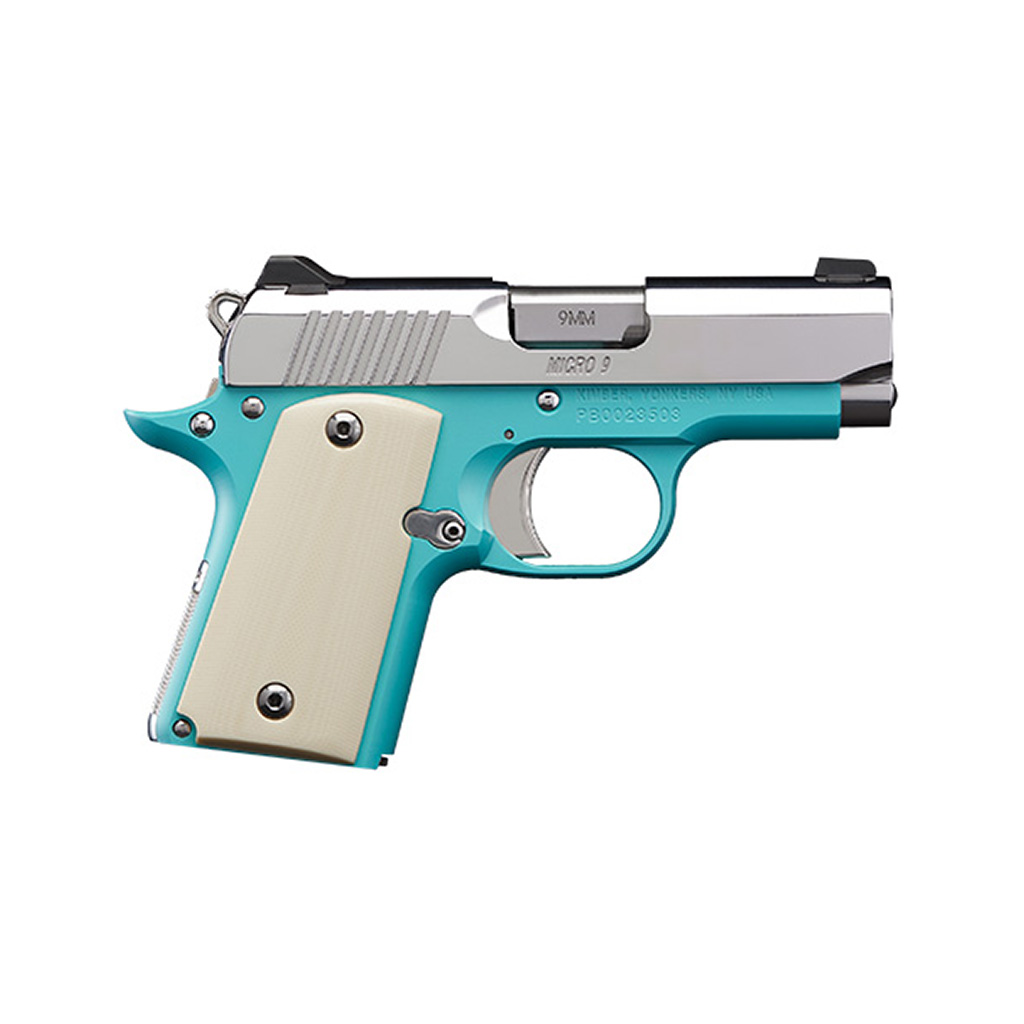 Kimber Micro 9 Bel Air Pistol 9 mm 3.15 in. Two Tone 7+1 rd. NS-img-0