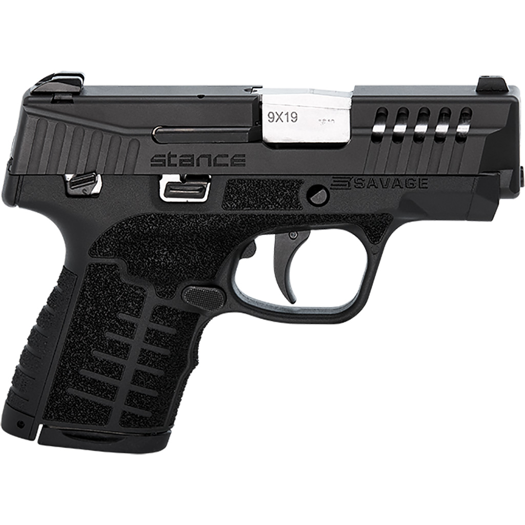 Savage Stance MC9MS Pistol 9mm 3.2 in. Black 7+1/10+1 rd.-img-0