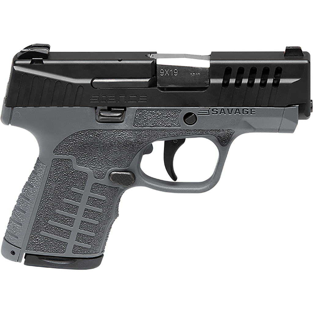 Savage Stance MC9 Pistol 9mm 3.2 in. Grey NS 7+1/8+1 rd.-img-0