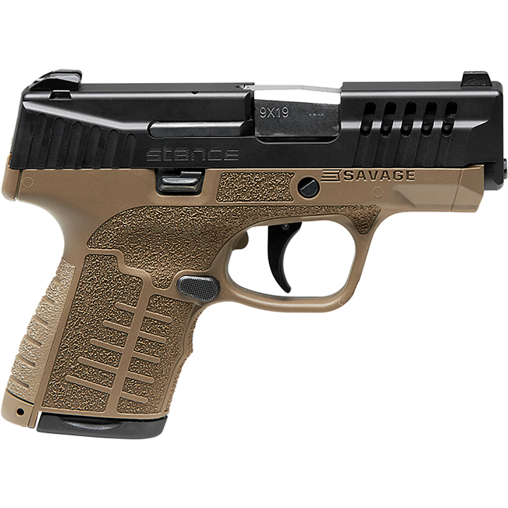 Savage Stance MC9 Pistol 9mm 3.2 in. FDE NS 7+1/10+1 rd.-img-0