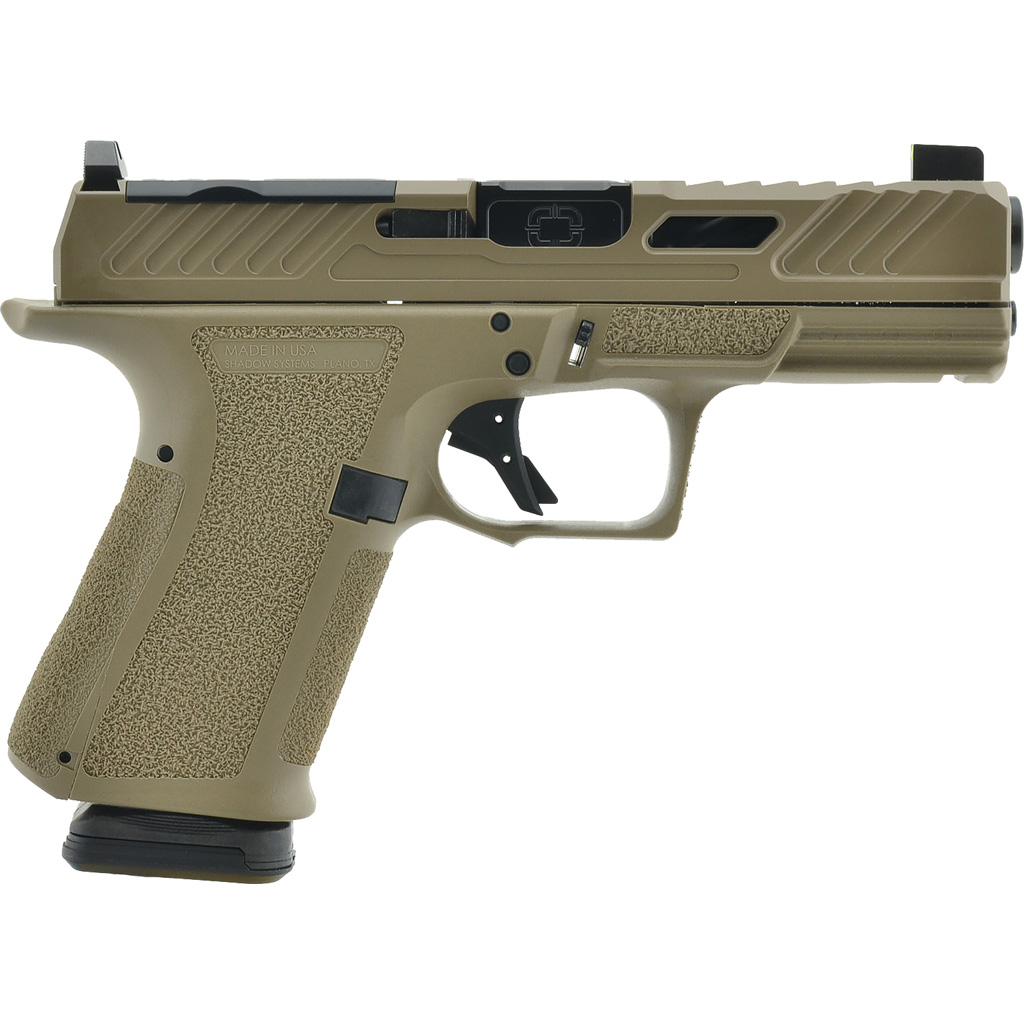 Shadow Systems MR920 Elite Slide Optic  9mm 4 in FDE Unthreaded  DLC 15 rd.-img-0