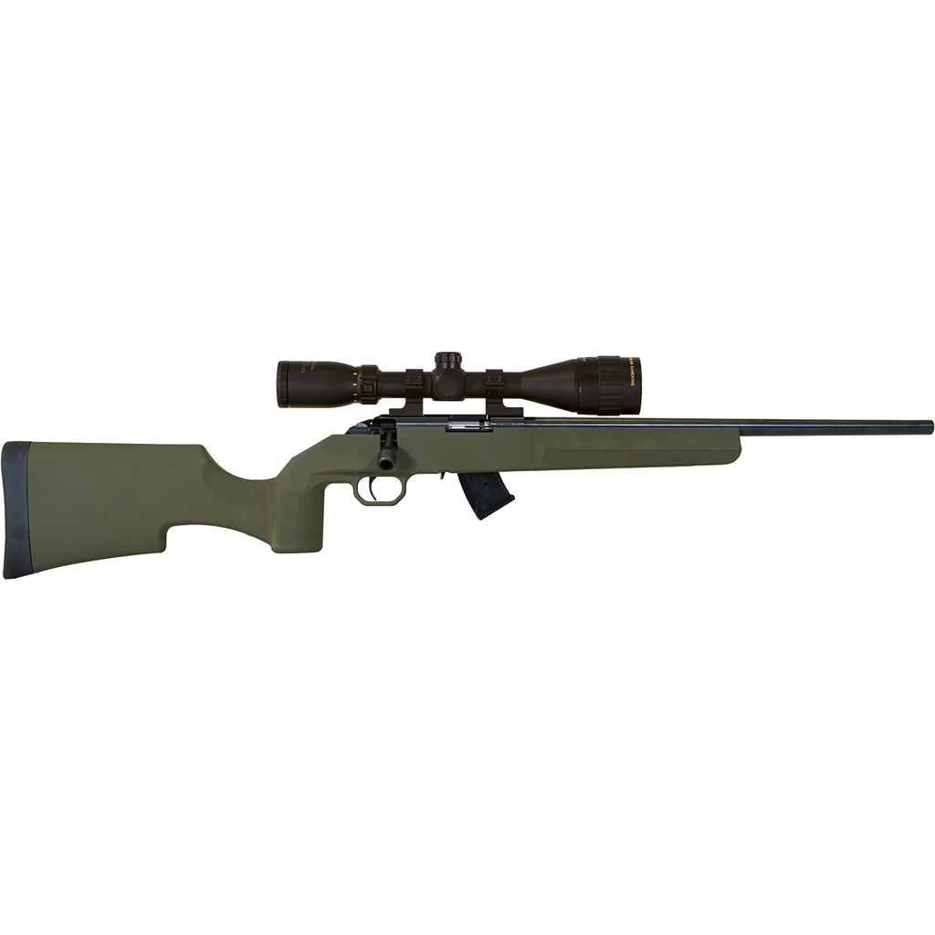 Howa M1100 Rifle 17 HMR 18 in. Green RH - Bolt Action Rifles at ...