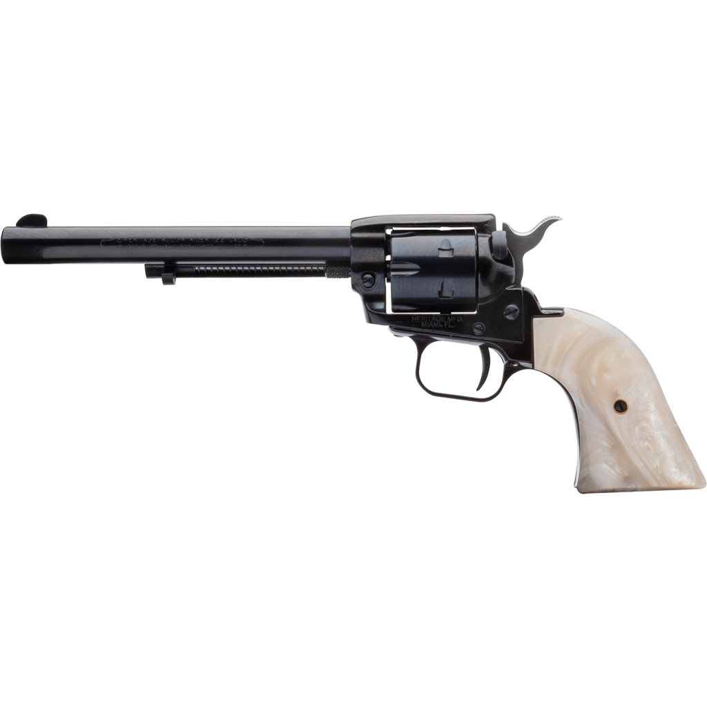 Heritage Rough Rider Revolver 22 LR./mag 6.5 in. White Pearl 6 rd.-img-0