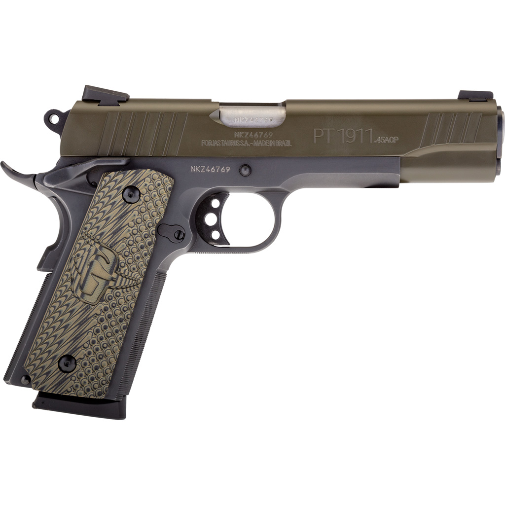 Taurus 1911 Pistol 45 ACP 5 in. Cerakote Mil Spec Green 8 rd.-img-0