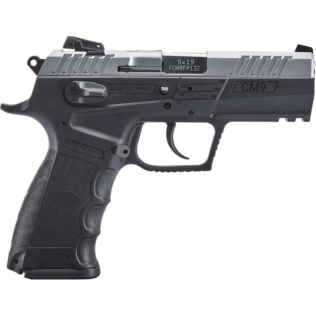 SAR USA CM9 Pistol 9mm 3.8 in. Stainless 17 rd.-img-0