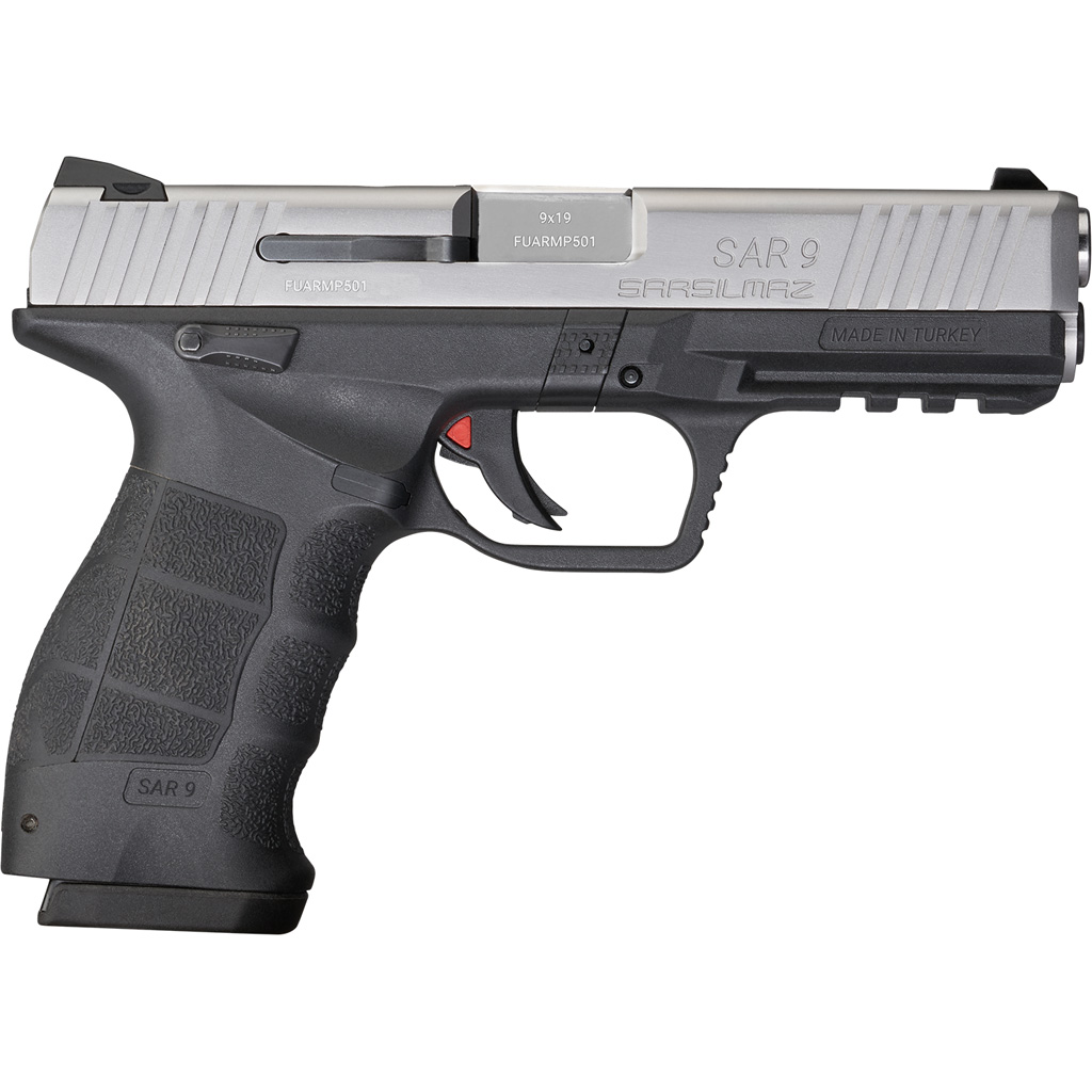 SAR USA SAR9 Pistol 9mm 4.4 in. Stainless 17 rd.-img-0