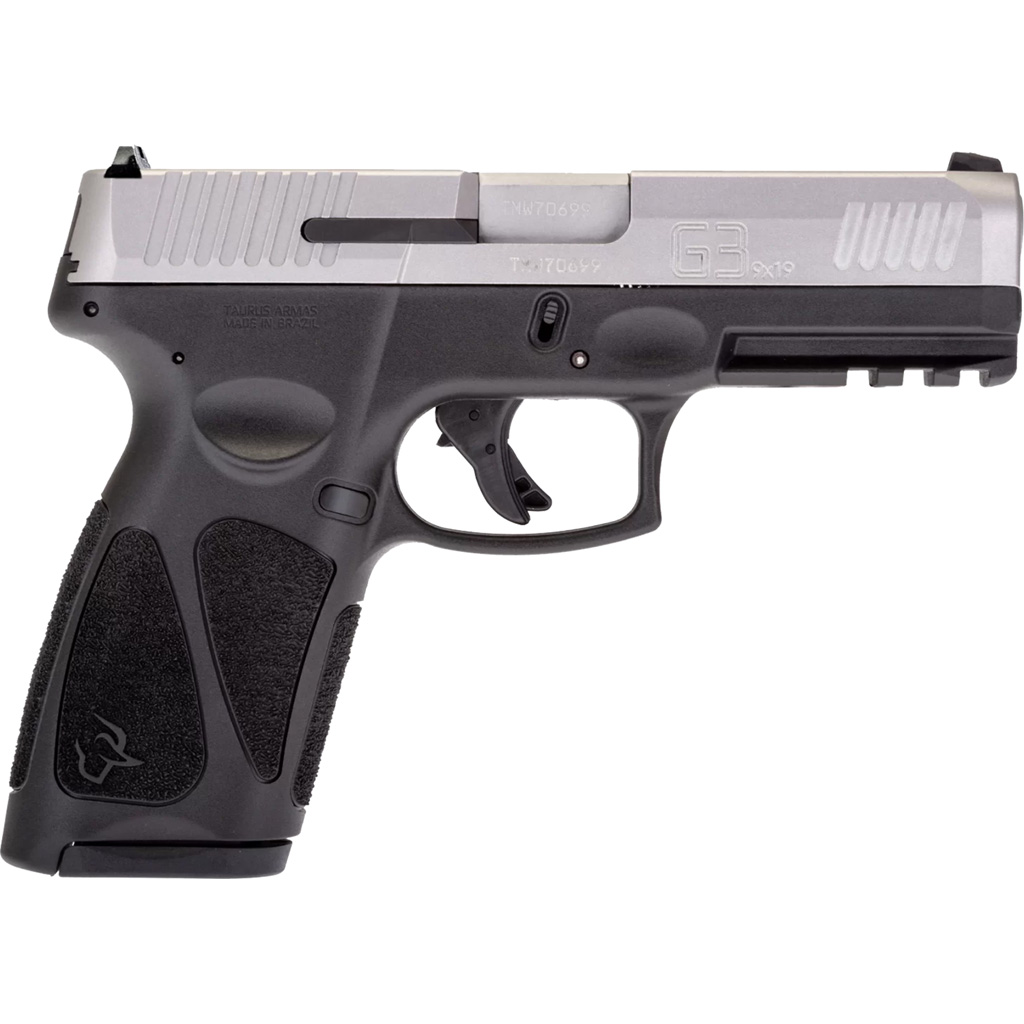 Taurus G3 Pistol 9mm 4 in. Black Stainless 15 & 17 rd.-img-0