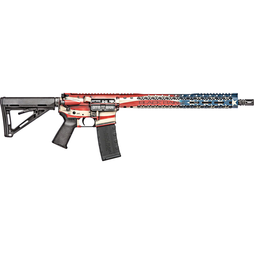 Black Rain Ordnance Spec+ Patriot Rifle 5.56 16 in. American Flag 30 rd.-img-0