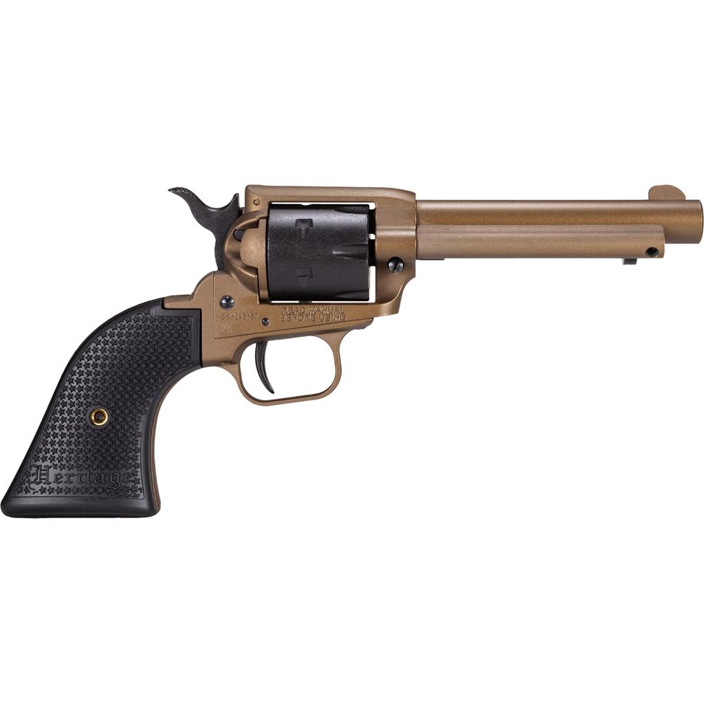 Heritage Rough Rider Cerakote Revolver 22 LR. 4.75 in. Burnt Bronze 6 rd.-img-0