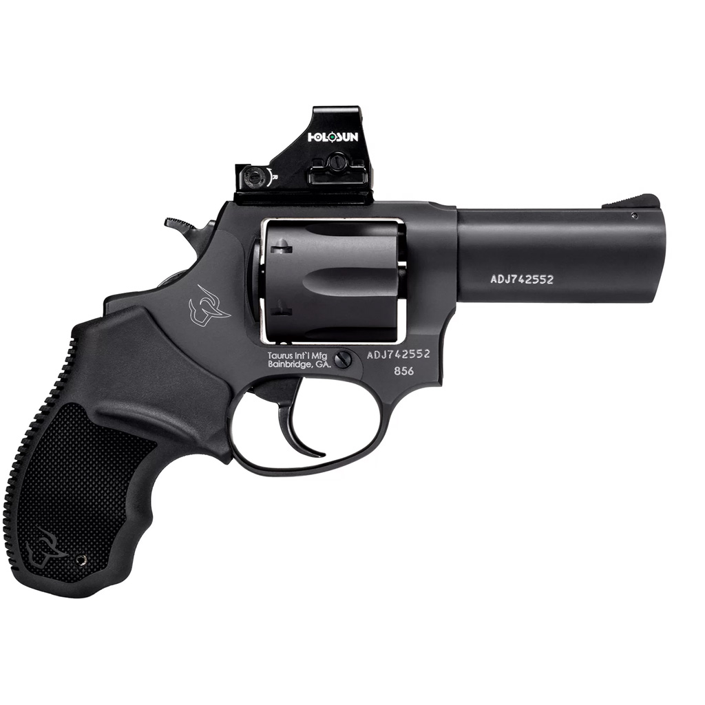 Taurus 856 TORO Revolver 38 Spl. 3 in. Black Stainless Steel 5 rd.-img-0