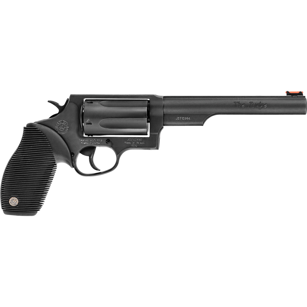 Taurus Judge Revolver 45 Colt/410 ga. 6.5 in. Black 5 rd. Rubber Grips-img-0