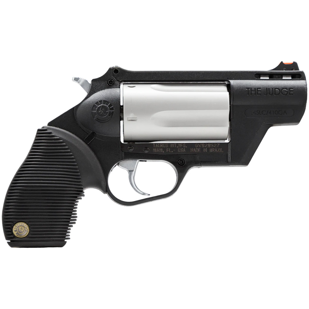 Taurus Judge Revolver 45 Colt/410 Gauge Black/Silver Cylinder 2.5 in.-img-0